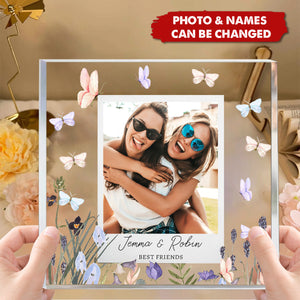 Best Friends - Personalized Custom Photo Acrylic Plaque