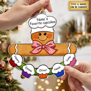 Gingerbread Baker - Personalized Acrylic Ornament