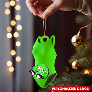 Personalized Swimsuit Special-Shaped Ornament-A Gift For Her