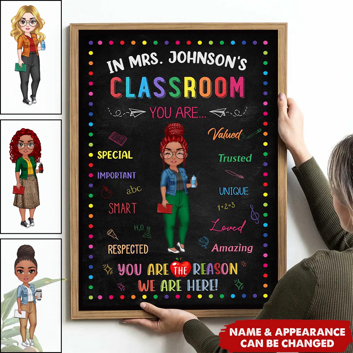 In This Classroom You Are - Personalized Poster