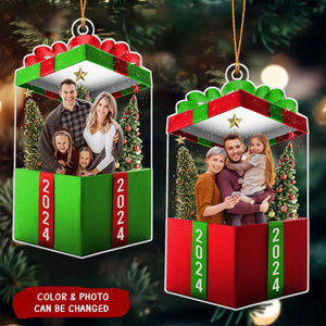 The Best Gift Ever - Personalized Acrylic Photo Ornament