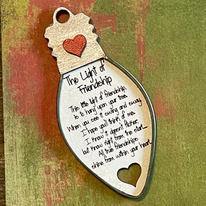 The Light of Friendship Ornament Gift