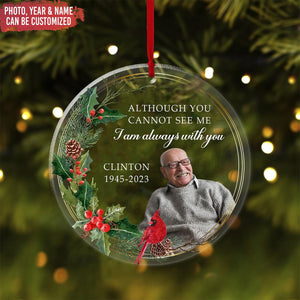 Personalized Memorial Christmas Ornament, Remembrance Gifts, Sympathy Gift