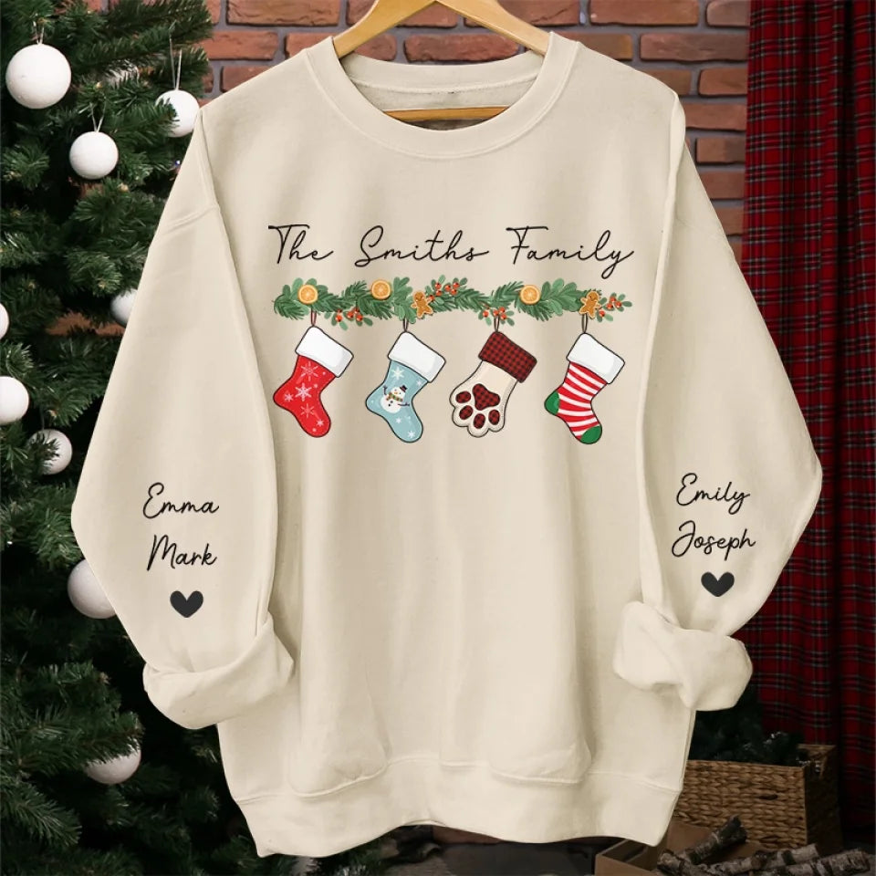 2024 Personalized Custom Christmas Clothing Sweatshirt