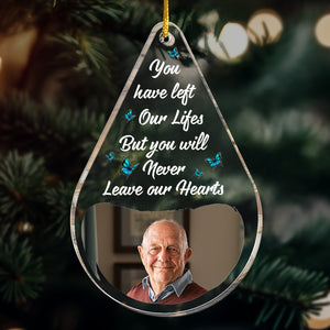 Memories Too Beautiful To Forget - Personalized Acrylic Photo Ornament