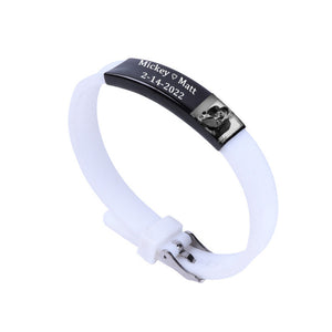 You And Me We Got This Personalized Man Stainless Steel Bracelet