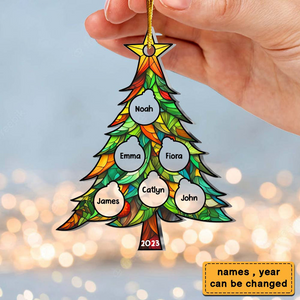 Merry Christmas To Our Family Personalized Ornament
