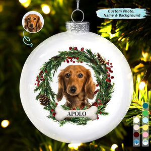 Custom Photo Lovely Dogs Cats - Christmas Memorial Gift For Pet Lovers