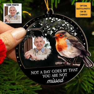 I'm Always With You - Personalized Acrylic Photo Ornament