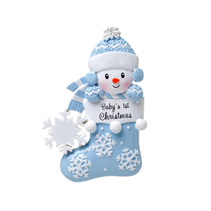 Baby First Christmas - Personalized Christmas Ornament