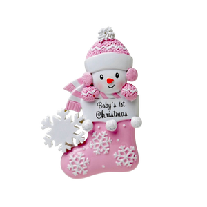 Baby First Christmas - Personalized Christmas Ornament