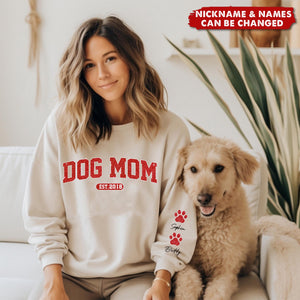 I'm A Cool Dog Mama - Personalized Sweatshirt For Pet Owners, Pet Lovers