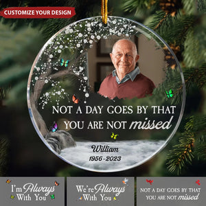 Memorial Gift I'm Always With You - Personalized Acrylic Photo Ornament