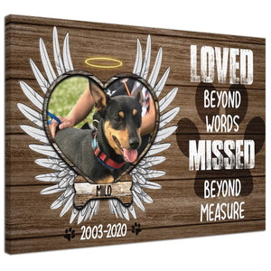 You Were Our Favorite Hello And My Hardest Goodbye - Personalized Pet Memorial Poster