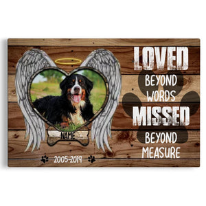 You Were Our Favorite Hello And My Hardest Goodbye - Personalized Pet Memorial Poster