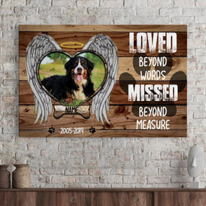 You Were Our Favorite Hello And My Hardest Goodbye - Personalized Pet Memorial Poster