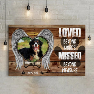 You Were Our Favorite Hello And My Hardest Goodbye - Personalized Pet Memorial Poster