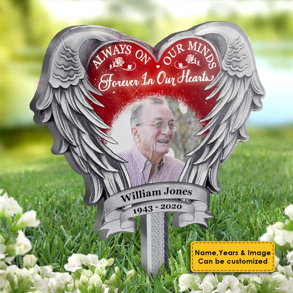 Always On Our Minds, Forever In Our Hearts - Upload Image - Personaliz ...