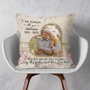 Hug This Pillow And Know I'm Here - Personalized Pillowcase