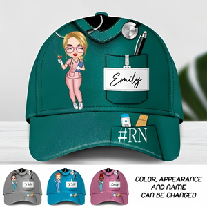 Personalized Nurse & Name Classic  Cap